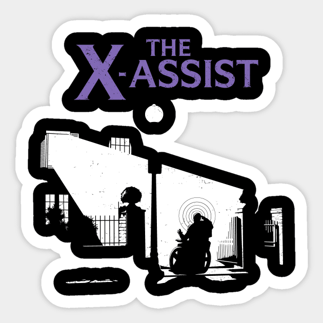 The X-Assist Sticker by adho1982